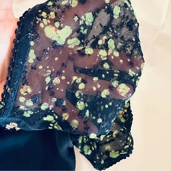 Advance Apparels, Boho Blouse, Free Size, Blue, Green & yellow - Picture 9 of 12